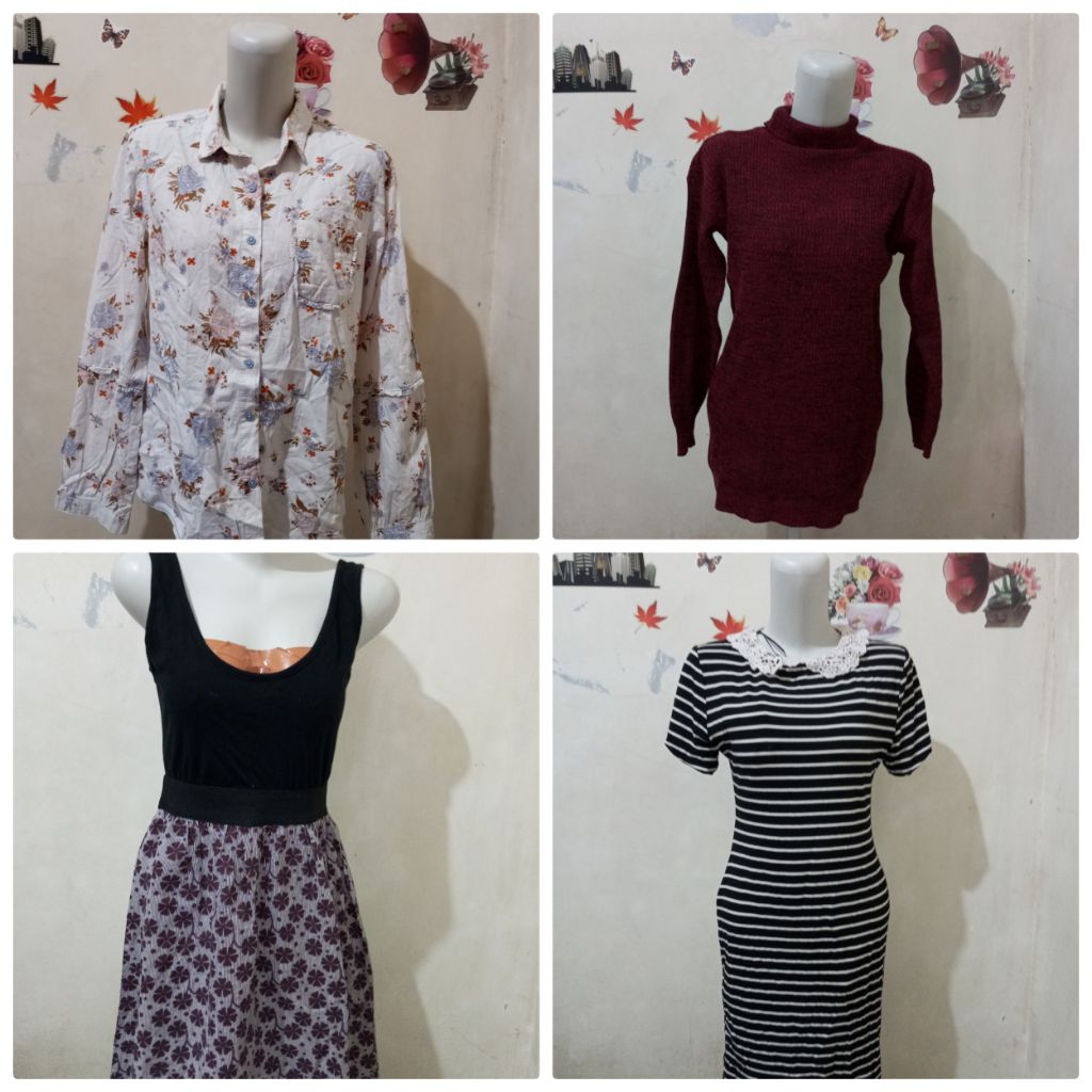 PAKET USAHA BAJU WANITA PL 2KG(BACA DESKRIPSI)