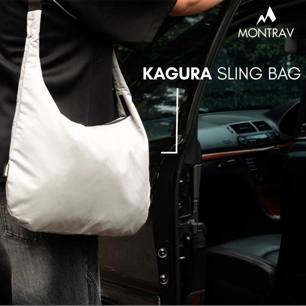 Montrav - Kagura Shoulder Bag Pria - Tas Selempang Pria/Wanita
