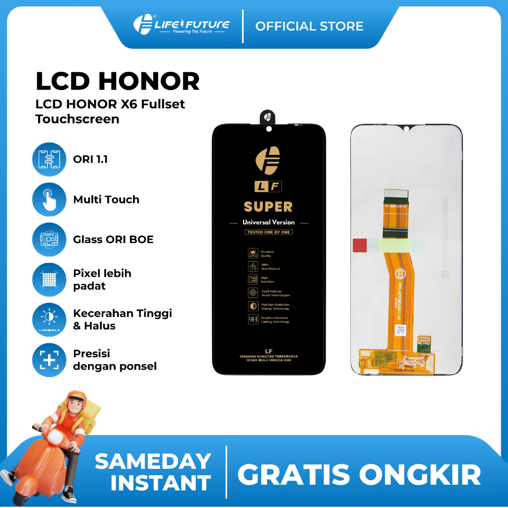 LF - LCD HONOR X6 Fullset Touchscreen