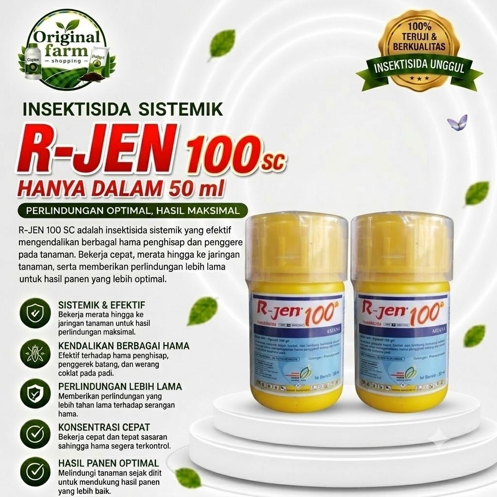 Insektisida R-JEN 100 SC (Kemasan 50 ml)