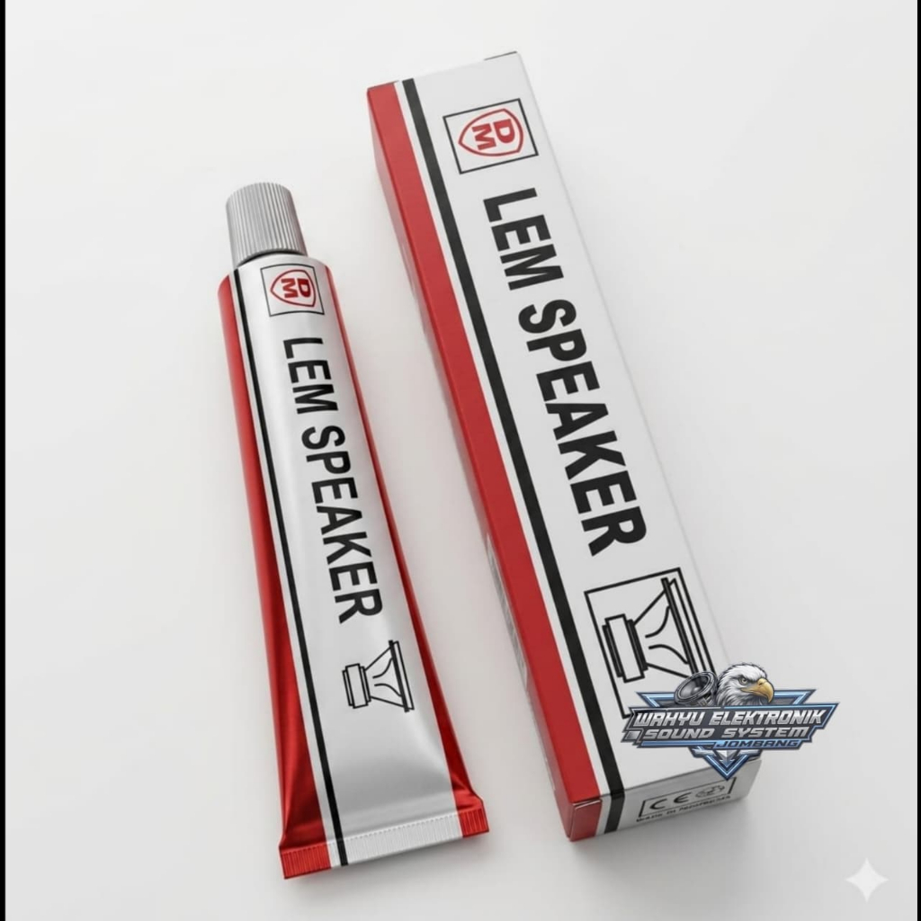 Lem Spiker kualitas bagus/ Glue For Speaker Merk DM / Lem Perekat Daun Speaker, Spool, Dust Cup