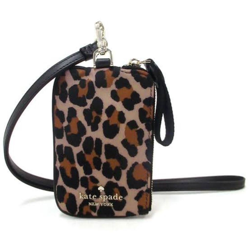 Kate Spade Chelsea Leopard Lanyard