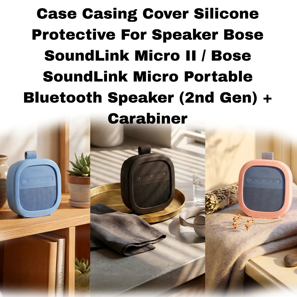 Case Casing Cover Silicone Protective For Speaker Bose SoundLink Micro II / Bose SoundLink Micro Por