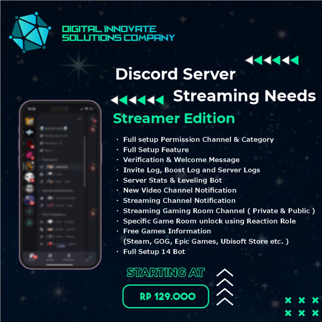 Discord Server for Streaming needs - Streamer Edition