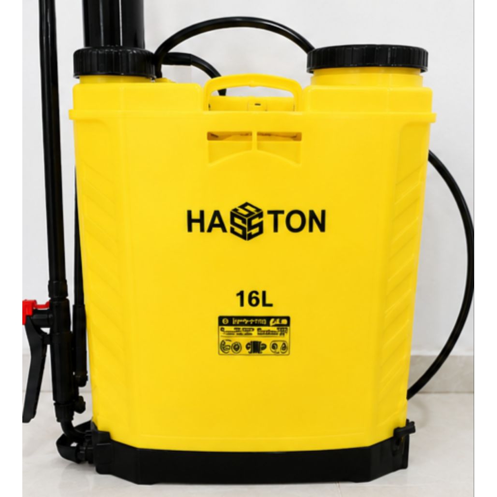 HASSTON Sprayer Semprot Punggung 16 Liter Manual Knapsack Sprayer Tangki Semprot Tanaman 16L