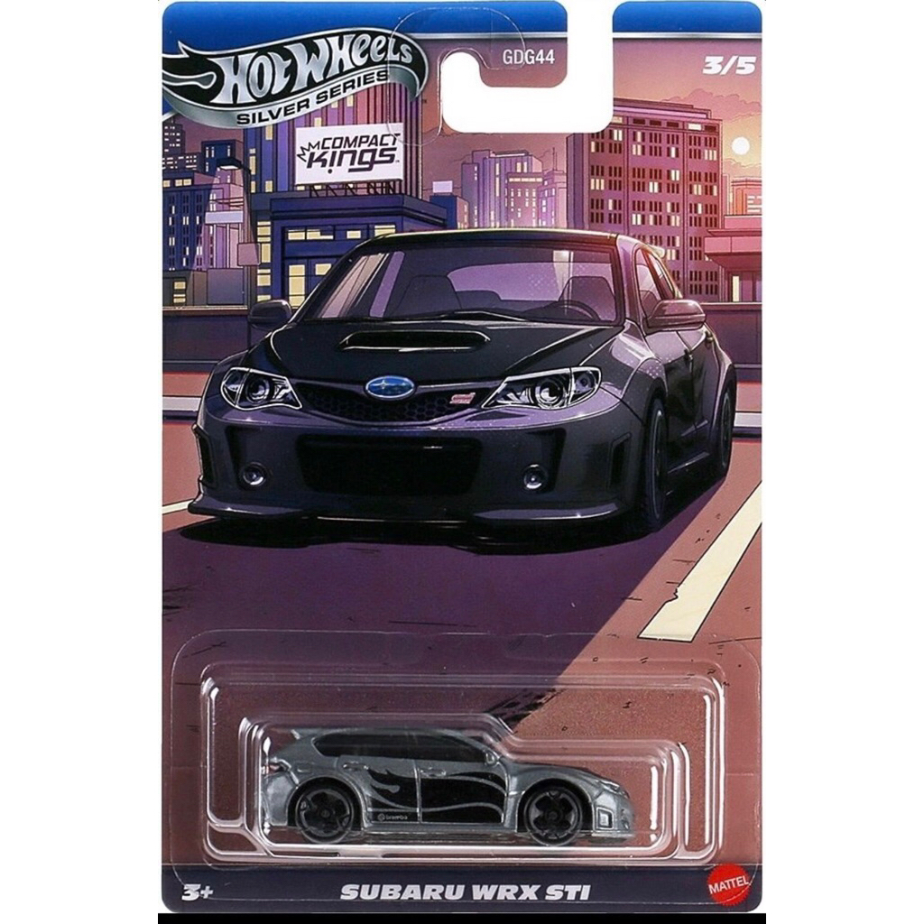 HotWheels Subaru WRX STI | Silver Series