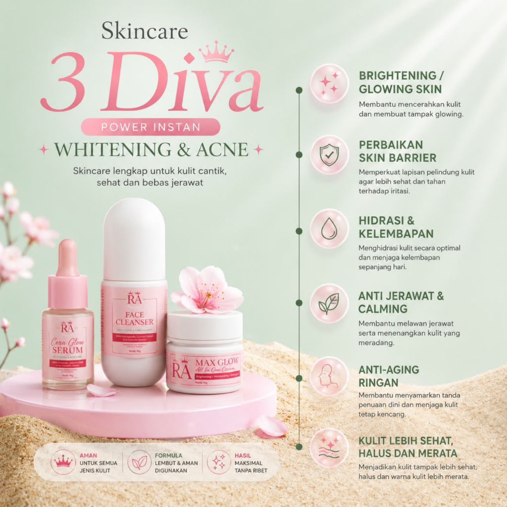 SKINCARE 3 DIVA RATU ARAB