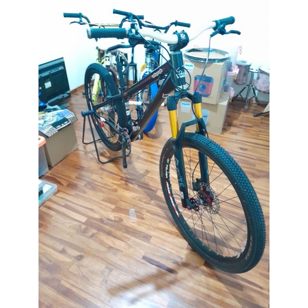 MTB DJ VENZO SINGLE SPEED RAKIT