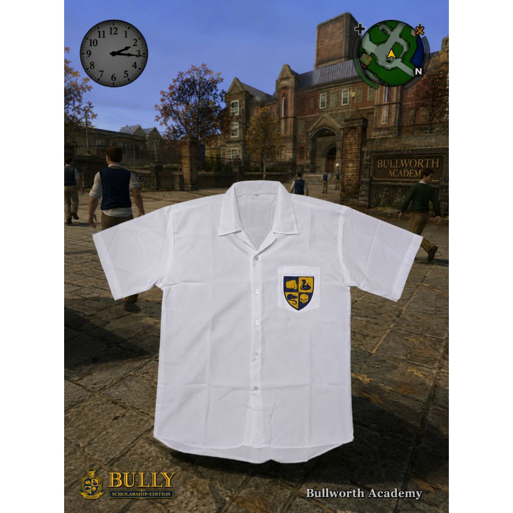 KEMEJA BULLY PS2 / BULLWORTH ACADEMY