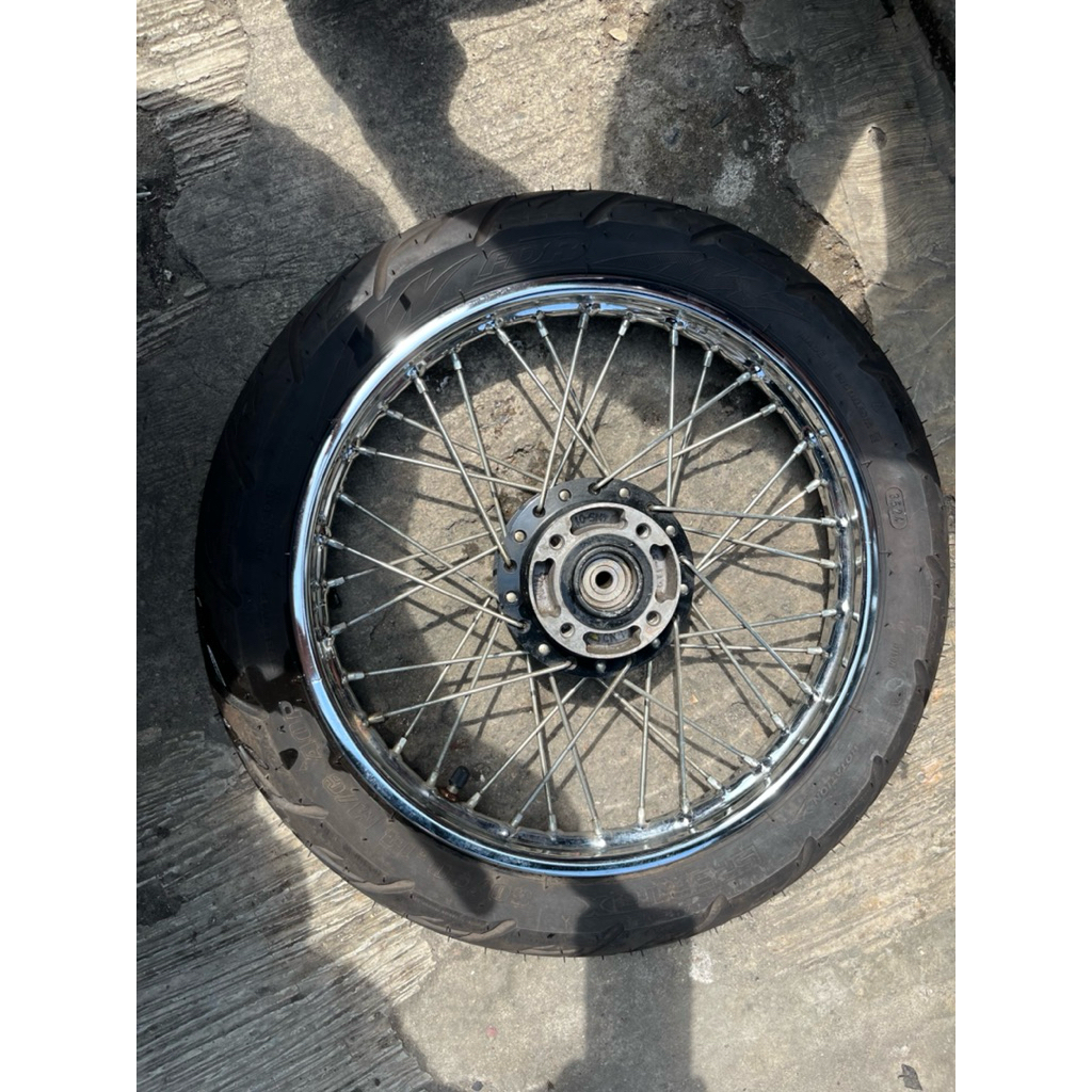set velg jari-jari motor ring 14 + ban FDR tubeless