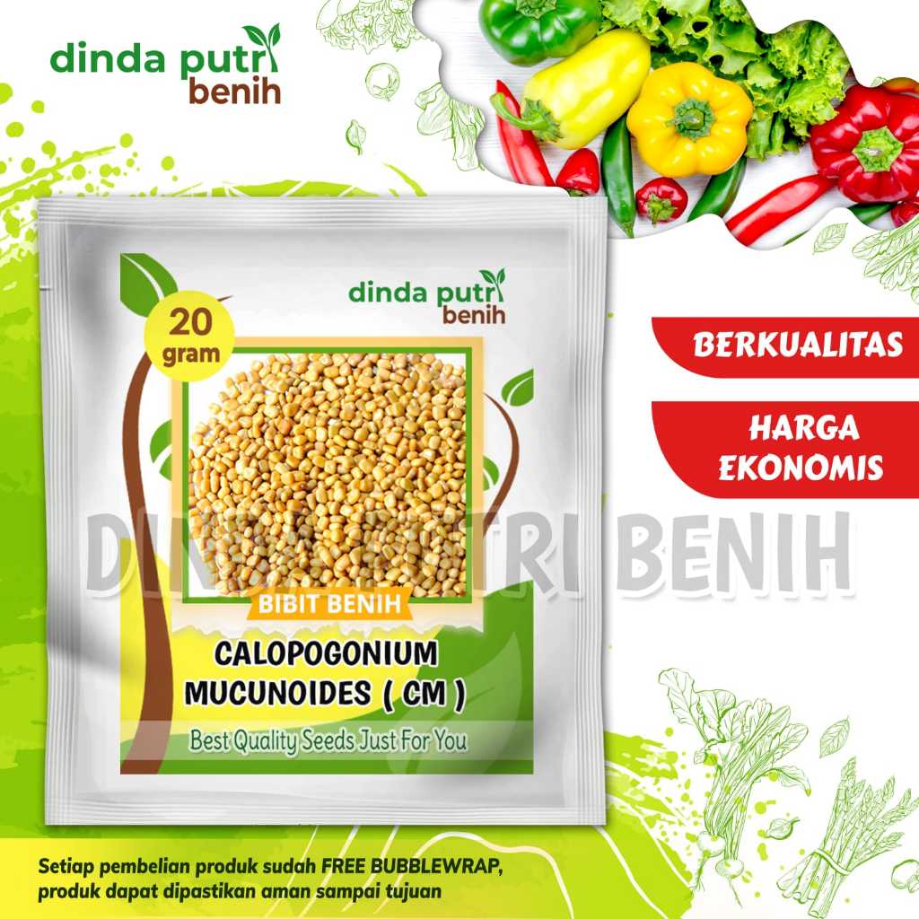 Benih Calopogonium Mucunoides (CM) isi 20 Gram,benih superCM