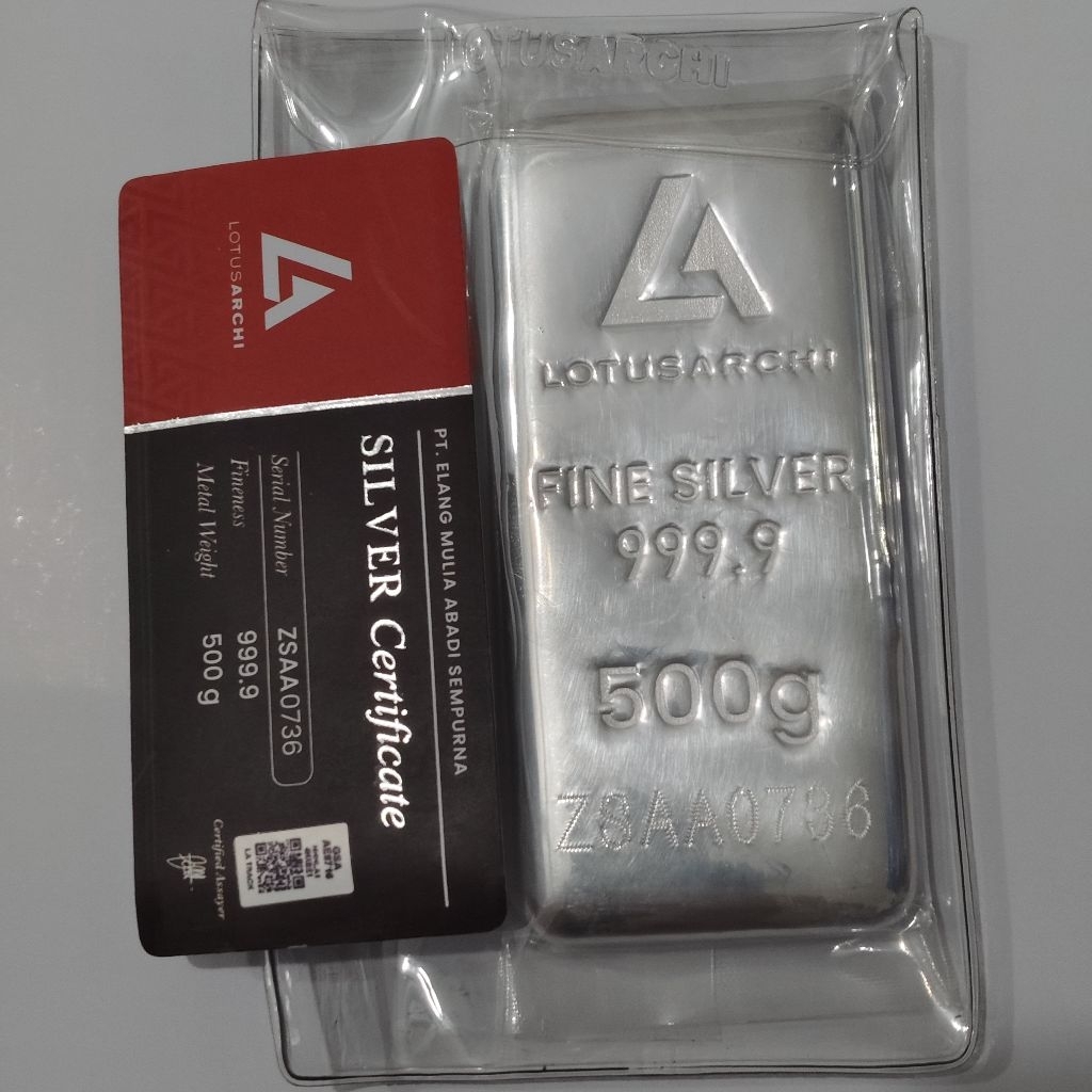 perak lotus arci 500 gram