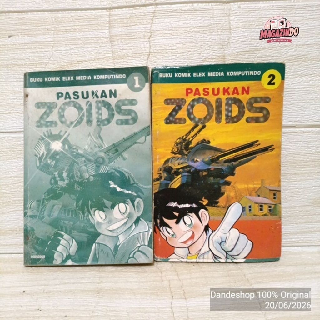 Pasukan Zoids by Takao Aoki - Komik Manga Cabutan Bekas