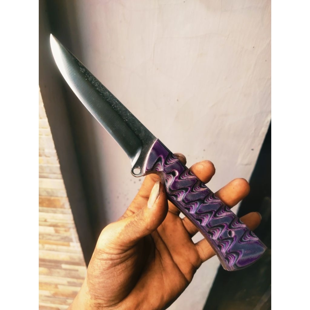 pisau vanadis pm23 x micarta