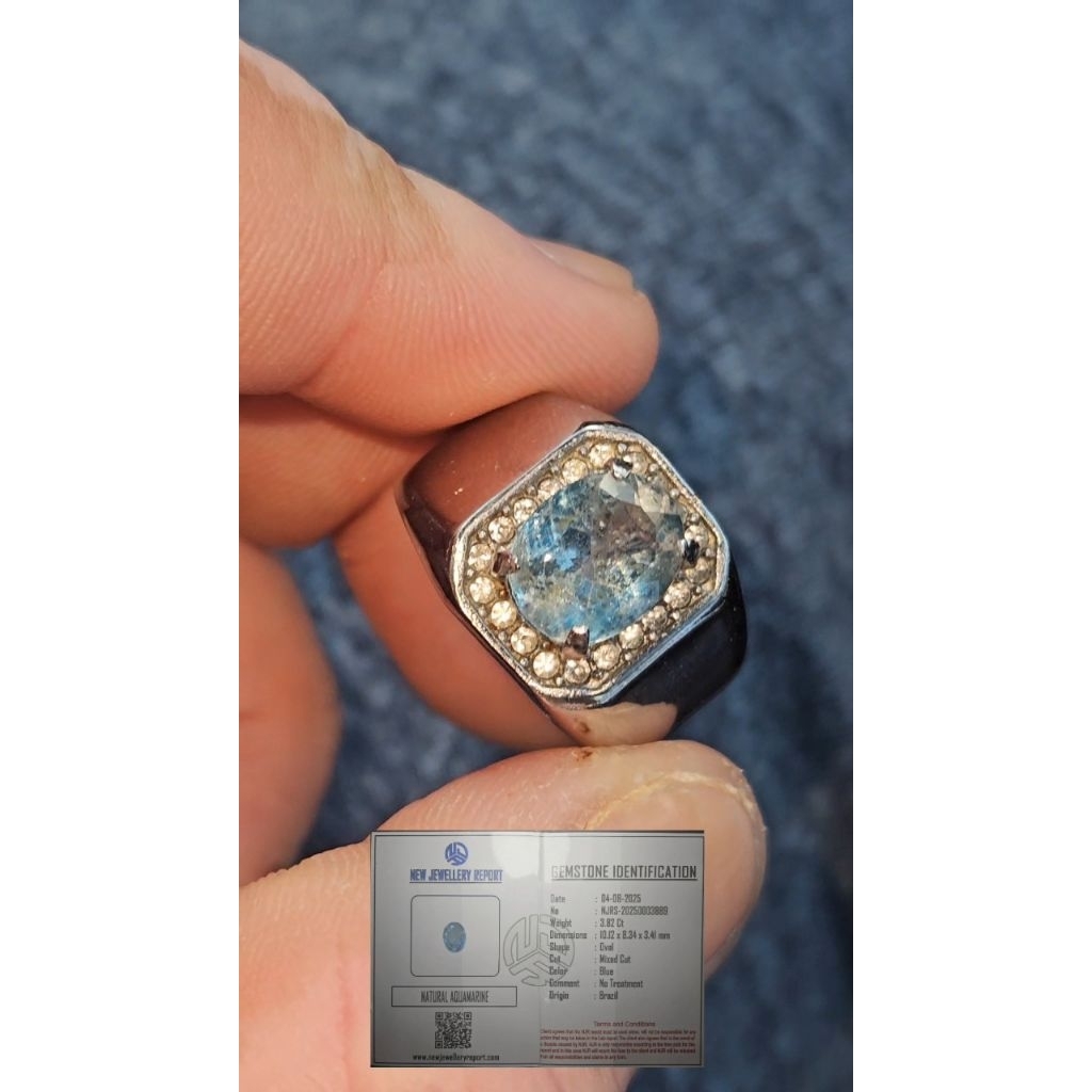 Natural Aquamarine