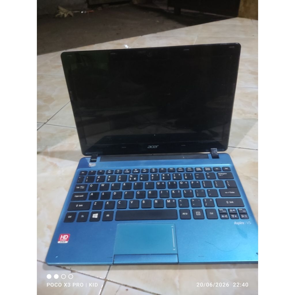 casing notebok acer v5 121