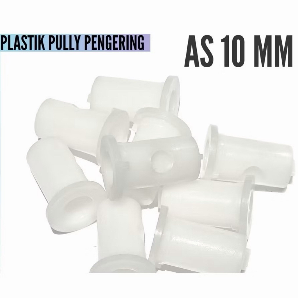 PLASTIK PULLY PENGERING MESIN CUCI 10mm 10 mm PLASTIK DALAM PULLY BABET AS SPIN