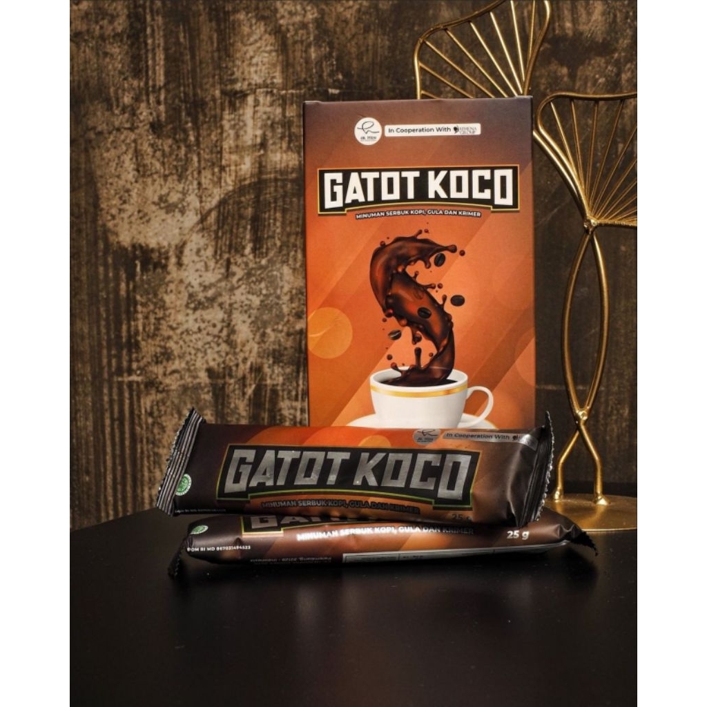 Gatot Koco Kopi Serbuk Cappuccino 1 Box Isi 5 Sachet