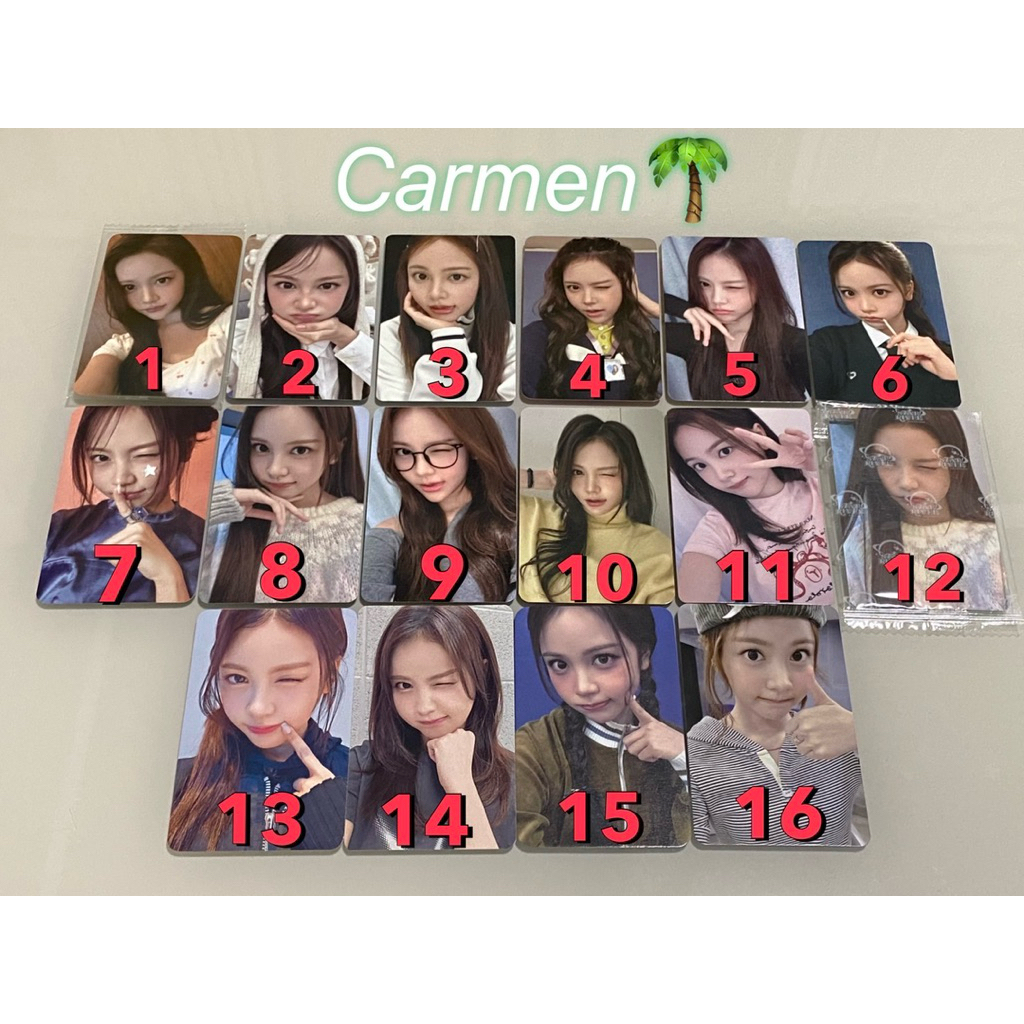 [OFFICIAL] Hearts2Hearts The Chase Focus Rude Photocard; LA Fansign, Tower Record, KMS, Soundwave, M