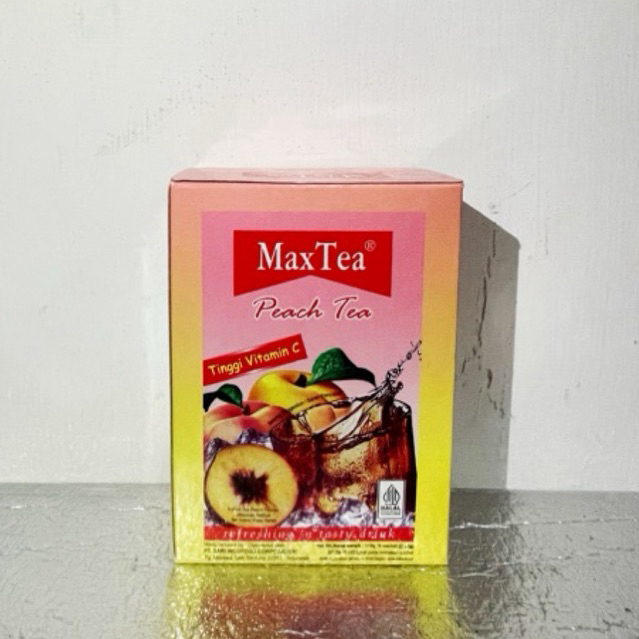Maxtea Peach Tea Box 5 Sachet