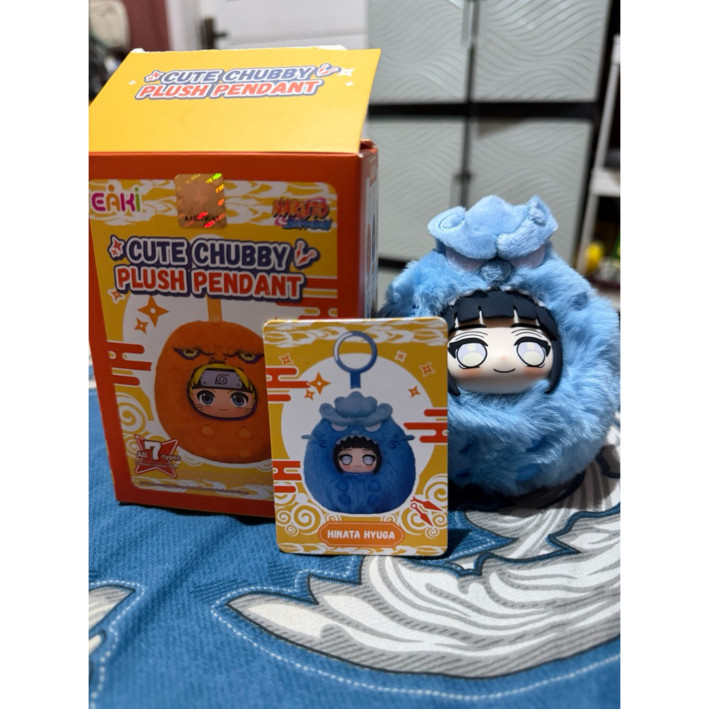 EAKI cute chubby plush pendant naruto (hinata) blind box