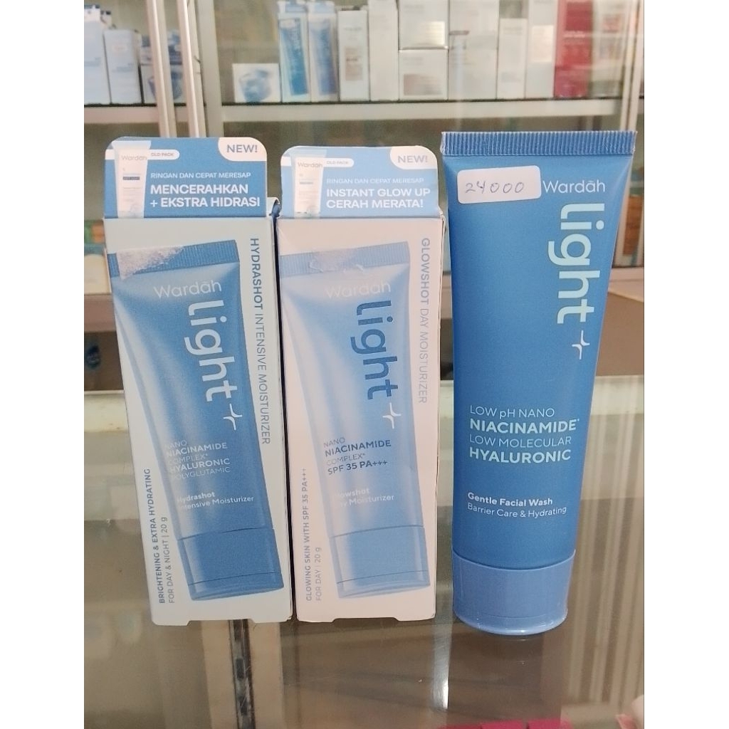 Wardah Lightening Set Kecil - Paket Hemat atau Pemula