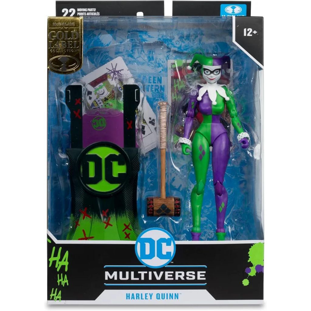 DC Multiverse Harley Quinn Gold Label Edition ORIGINAL Product McFarlane Toys