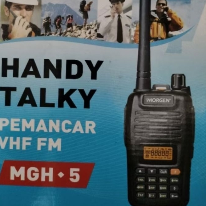 MORGEN HANDY TALKY MGH-5 MGH-7 / PEMANCAR VHF FM MGH-5 MORGEN