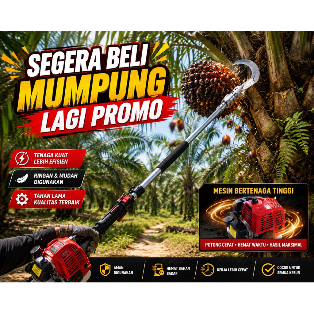 Alat pemanen sawit otomatis