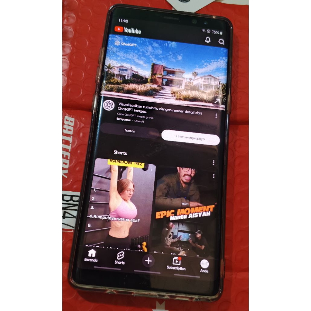 Lcd ORI Samsung note 8