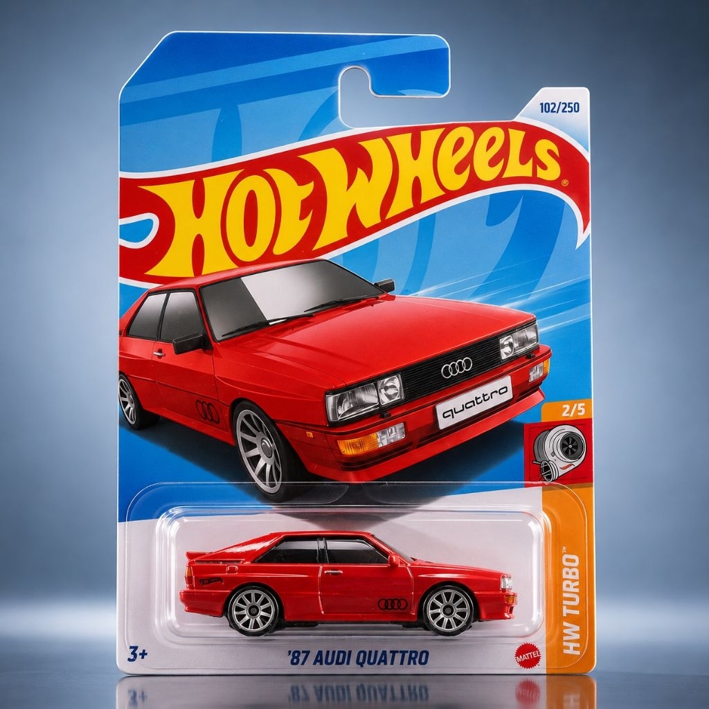 Hotwheels ’87 Audi Quattro
