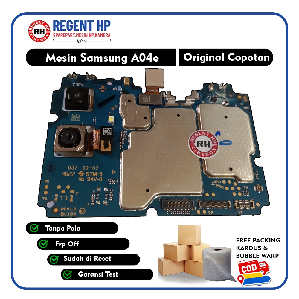 Mesin Samsung A04e hidup normal - original copotan - siap pasang