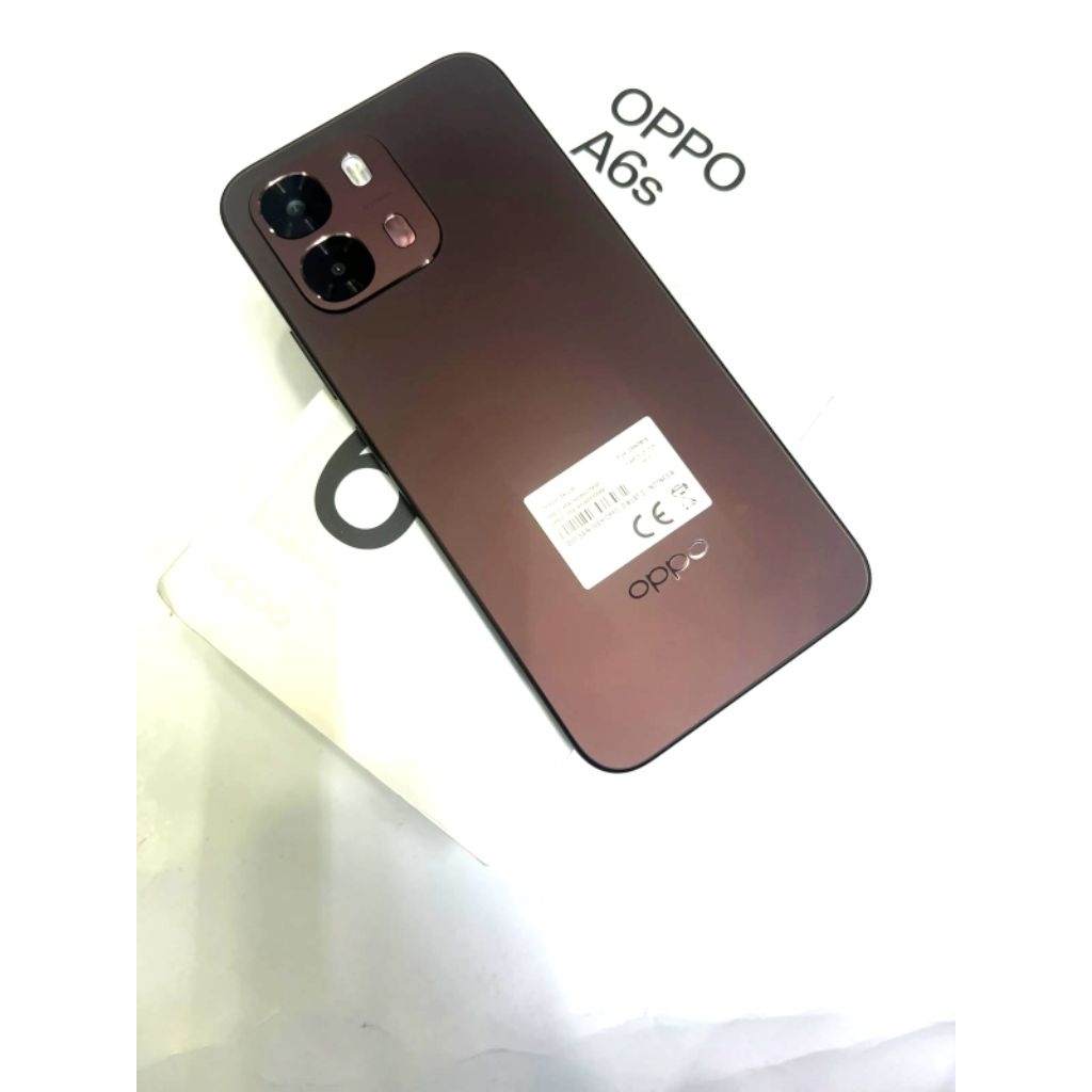 Hape Seken Oppo A6S Fullset Garansi Resmi RAM 8/128GB NFC Baterai 7000mAh