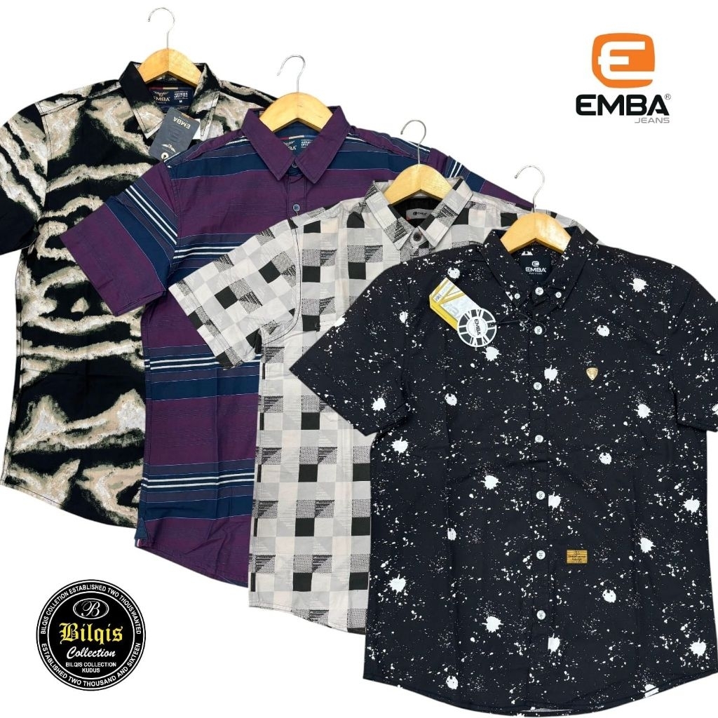kemeja emba pria original