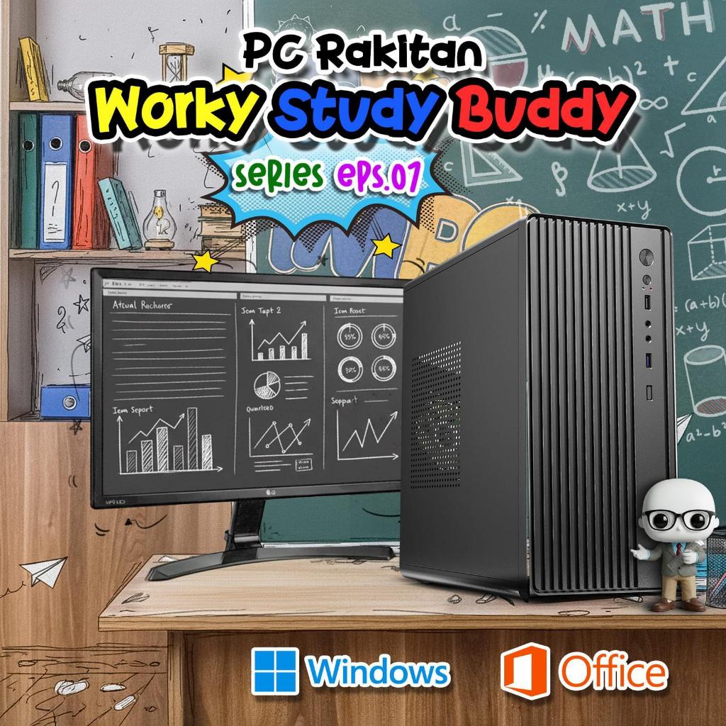 iMPC PC SET BUDDY EPS 1 - PC RAKITAN AMD RYZEN 3 3200G | A520M | 8GB DDR4 | SSD GEN3 256GB | RAKITAN