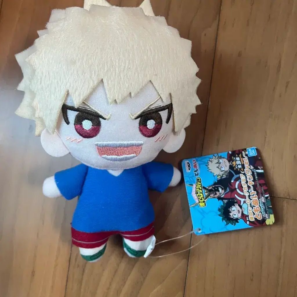 BAKUGO MY HERO ACADEMIA BOKU NO HERO MHA KEYCHAIN PLUSH BONEKA ANIME
