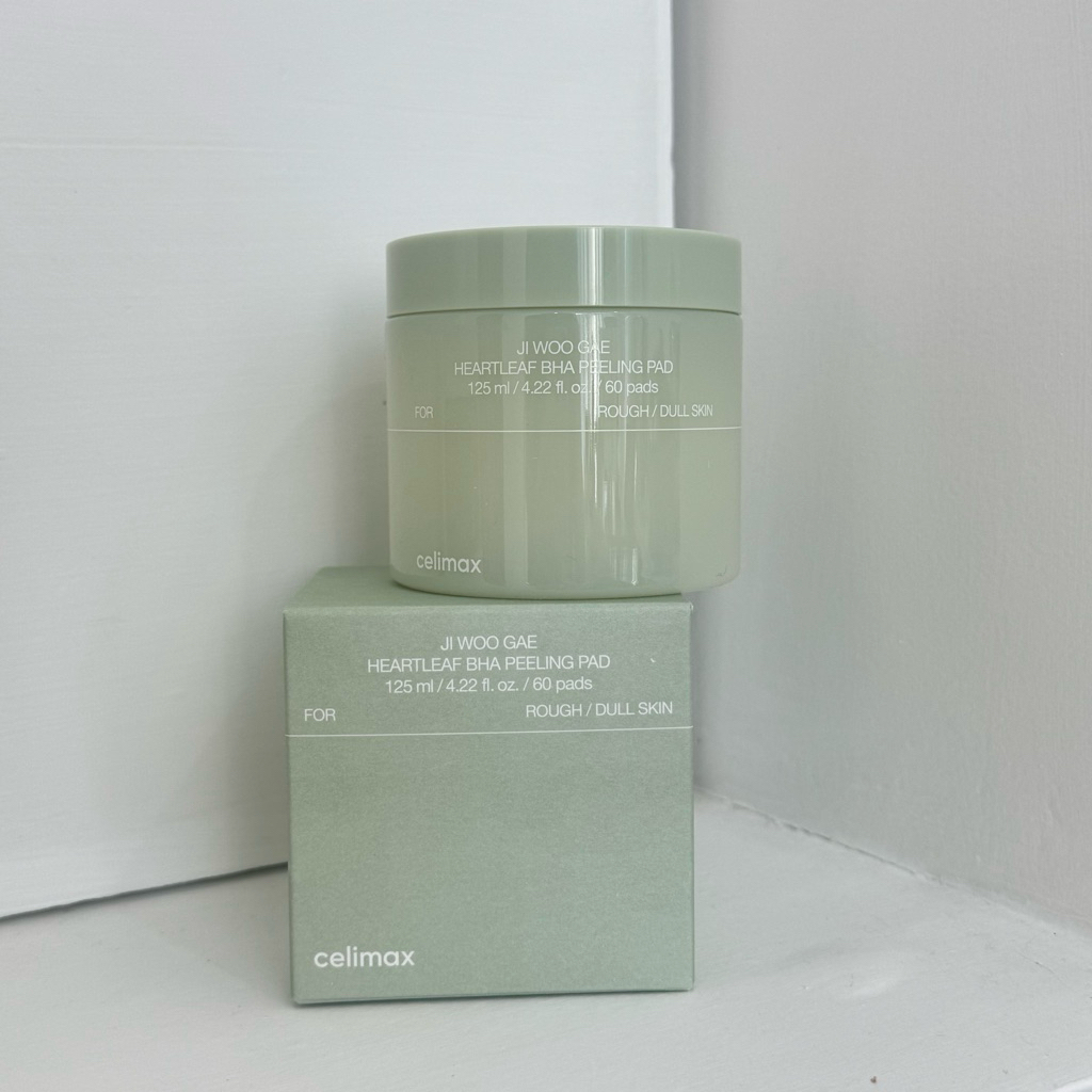 CELIMAX Ji Woo Gae Heartleaf BHA Peeling Pad 125ml/60 pads