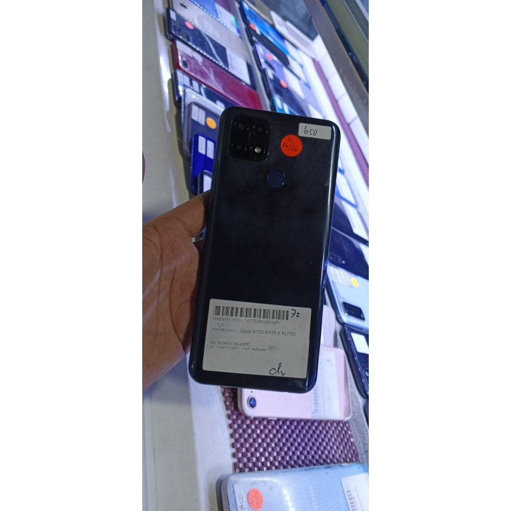 OPPO A15 RAM 6/128GB NORMAL SIAP PAKAI