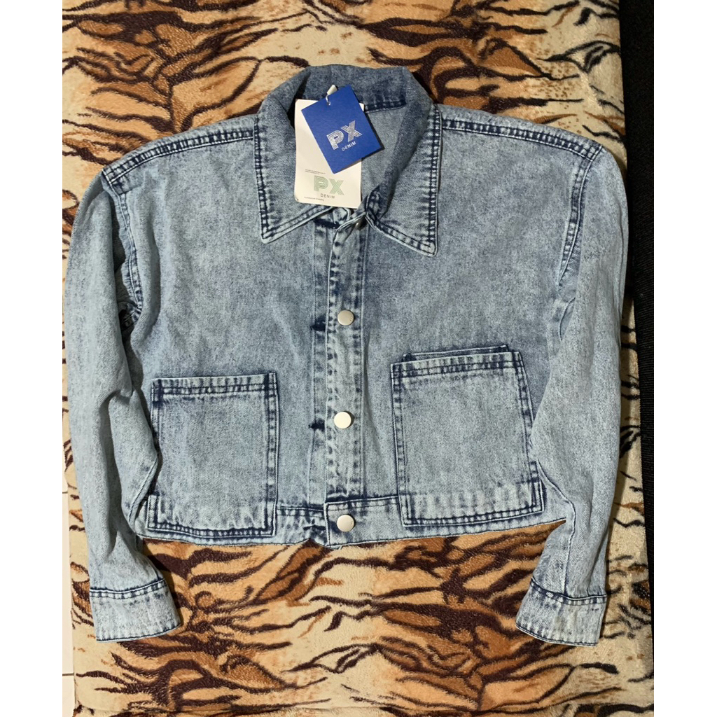 Jacket jeans wanita- jacket jeans import-jacket jeans saku-jacket jeans kekinian