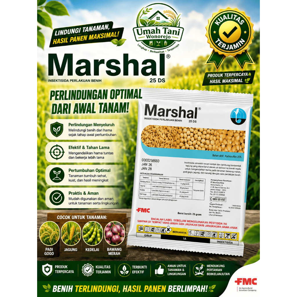 Insektisida Marshal 25st. 25gram