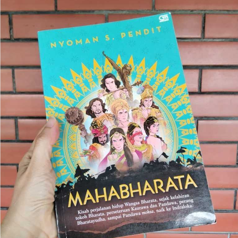 Nyoman S Pendit Mahabharata Buku Novel Sastra Literatur Bahasa Indonesia Preloved