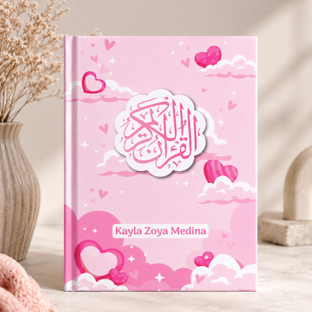 Alquran Custom Nama A5 Cover Quran Terjemahan A6 Latin Blok Warna