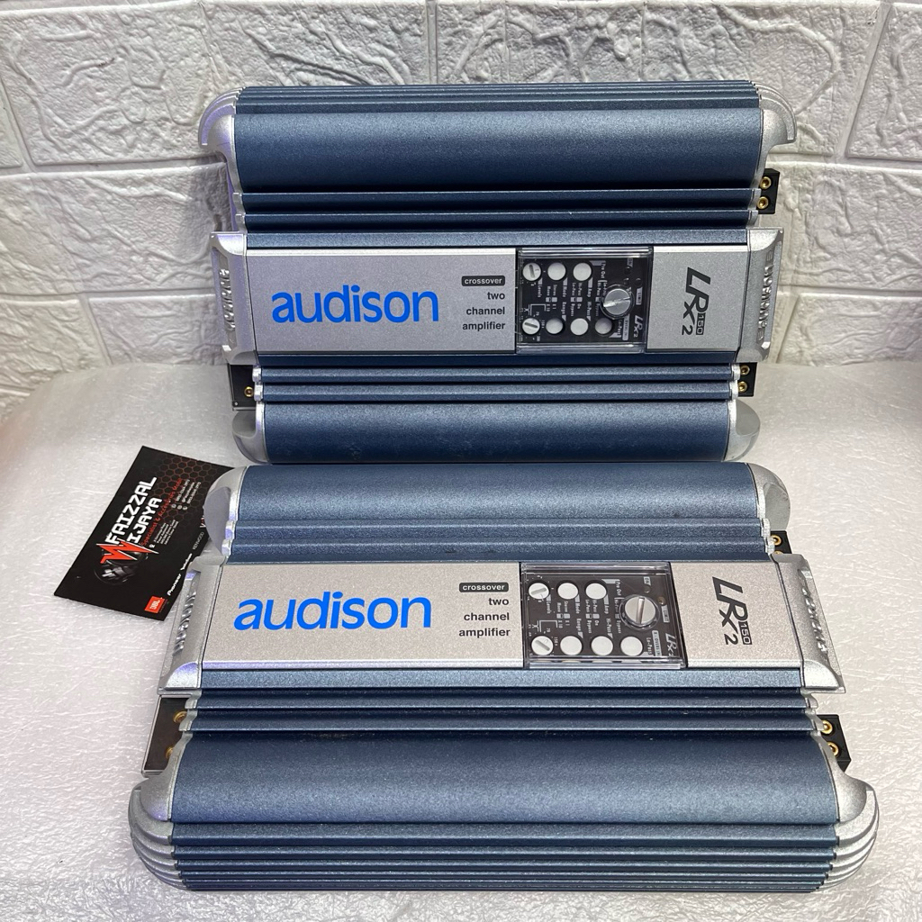 Power Audison LRx150 Two chanel amplifier SQ 2pcs made in Italy