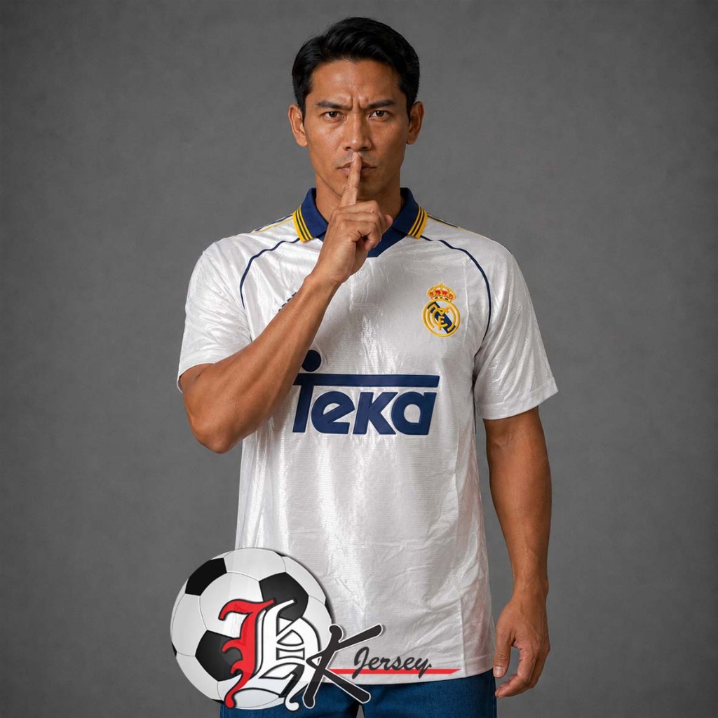 RETRO - JERSEY BOLA MADRID HOME 1998