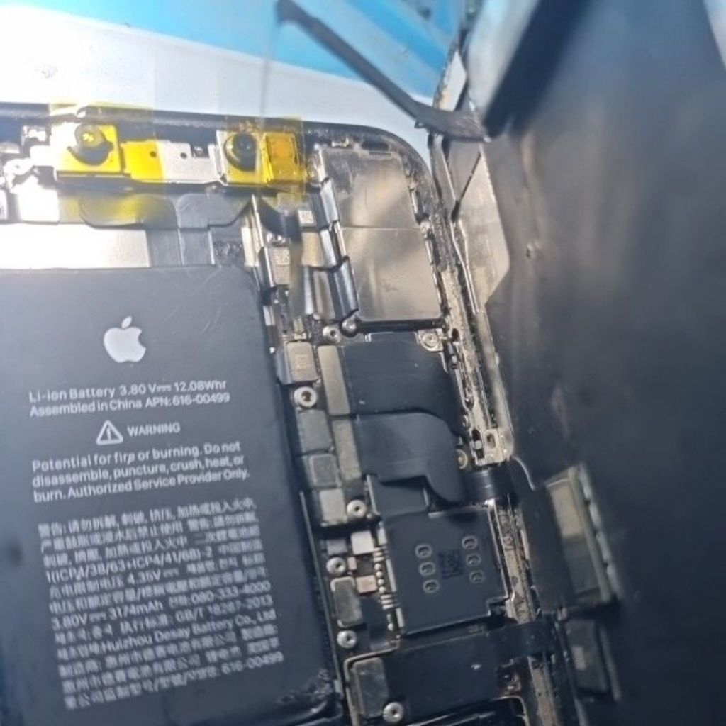 mesin iphone xs max minus