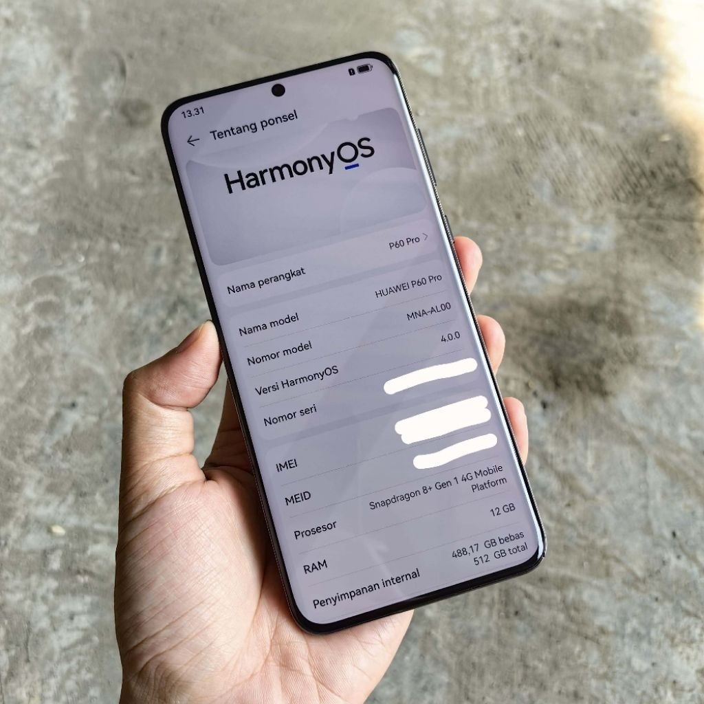 Huawei P60 Pro 12/512 Mulus Ada GMS