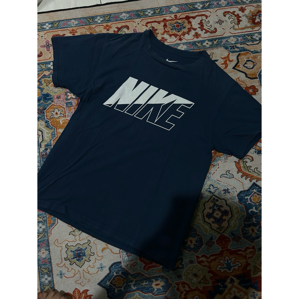 Tshirt N1k3 blue and white