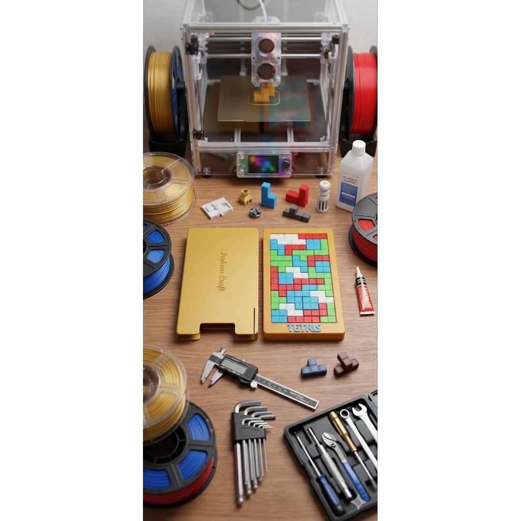 TETRIS By 3D Printing Elegoo