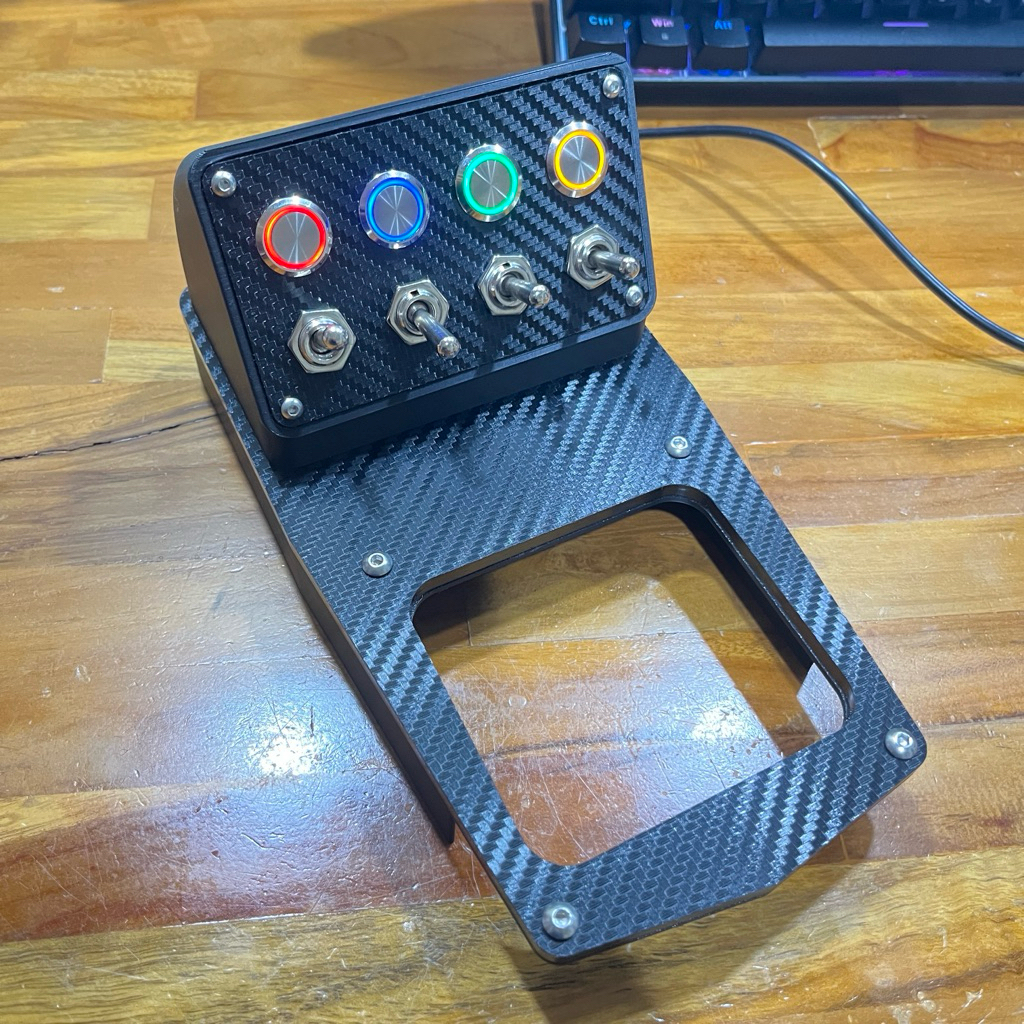 Moza HGP Shifter Button Box Mod