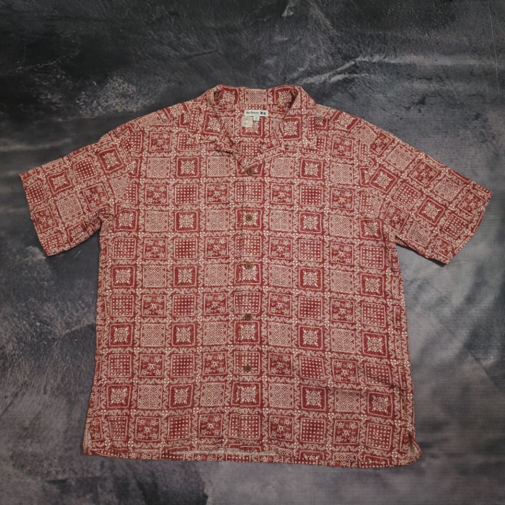 KEMEJA UNIQLO X REYN SPOONER LENGAN PENDEK